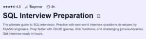 SQL Interview Preparation