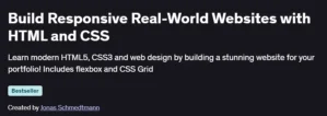 Build Responsive Real-World Websites with HTML and CSS Course