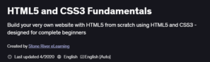 HTML5 and CSS3 Fundamentals Course