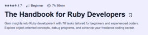 The Handbook for Ruby Developers