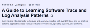 A Guide to Learning Software Trace and Log Analysis Patterns