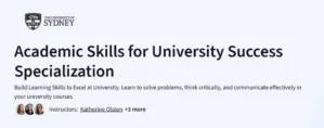 Academic Skills for University Success Specialization