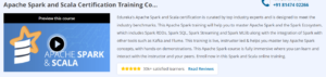 Apache Spark and Scala Certification Training Course