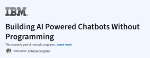 Building AI Powered Chatbots Without Programming