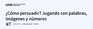 ¿Cómo persuadir? Jugando con palabras, imágenes y números