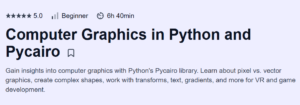 Computer Graphics in Python and Pycairo
