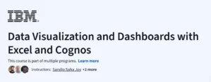 Data Visualization and Dashboards with Excel and Cognos