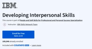 Developing Interpersonal Skills