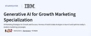 Generative AI for Growth Marketing Specialization