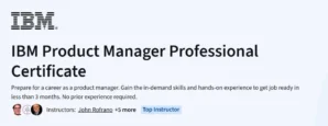 IBM Product Manager Professional Certificate