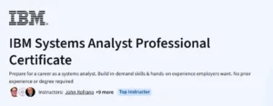IBM Systems Analyst Professional Certificate