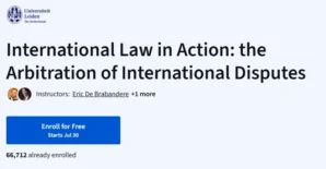International Law in Action: the Arbitration of International Disputes