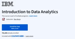 Introduction to Data Analytics