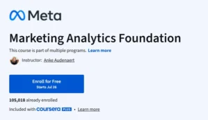 Marketing Analytics Foundation