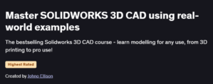 Master SOLIDWORKS 3D CAD using real-world examples