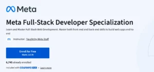 Meta Full-Stack Developer Specialization
