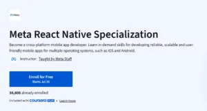 Meta React Native Specialization