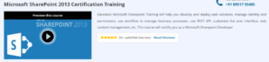 Microsoft SharePoint 2013 Certification Training