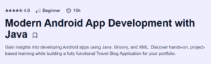 Modern Android App Development with Java