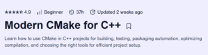 Modern CMake for C++