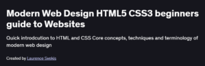Modern Web Design HTML5 CSS3 beginners guide to Websites