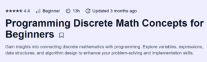 Programming Discrete Math Concepts for Beginners