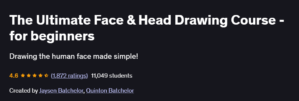 The Ultimate Face & Head Drawing Course - for beginners