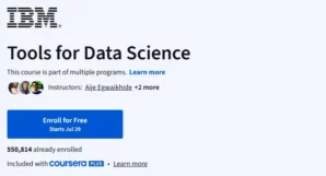 Tools for Data Science