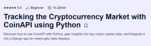 Tracking the Cryptocurrency Market with CoinAPI using Python