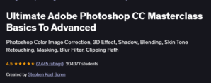 Ultimate Adobe Photoshop CC Masterclass Basics To Advanced