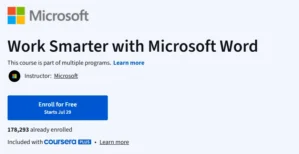 Work Smarter with Microsoft Word