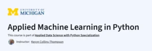 Applied Machine Learning in Python