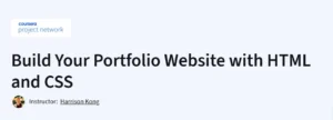Build Your Portfolio Website with HTML and CSS
