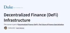 Decentralized Finance (DeFi) Infrastructure
