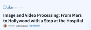 Image and Video Processing: From Mars to Hollywood with a Stop at the Hospital