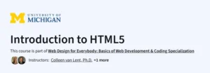 Introduction to HTML5
