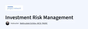 Investment Risk Management