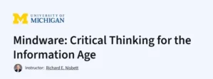 Mindware: Critical Thinking for the Information Age