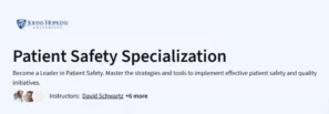 Patient Safety Specialization