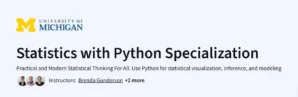 Statistics with Python Specialization