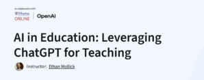 AI in Education: Leveraging ChatGPT for Teaching