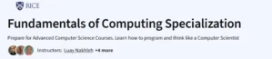Fundamentals of Computing Specialization