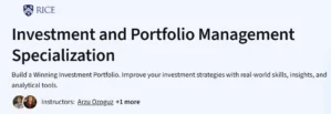 Investment and Portfolio Management Specialization