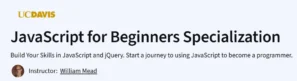 JavaScript for Beginners Specialization