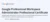 Google Professional Workspace Administrator Professional Certificate